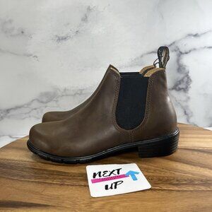 Blundstone 1970 Women’s Brown Leather Pull On Chelsea Boots size US 7 UK 4 NEW